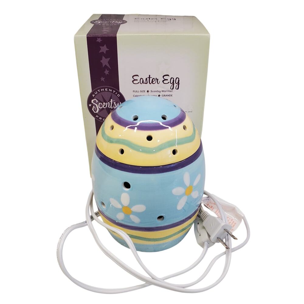 Scentsy Easter Egg Full Size Wax Warmer RETIRED 2010